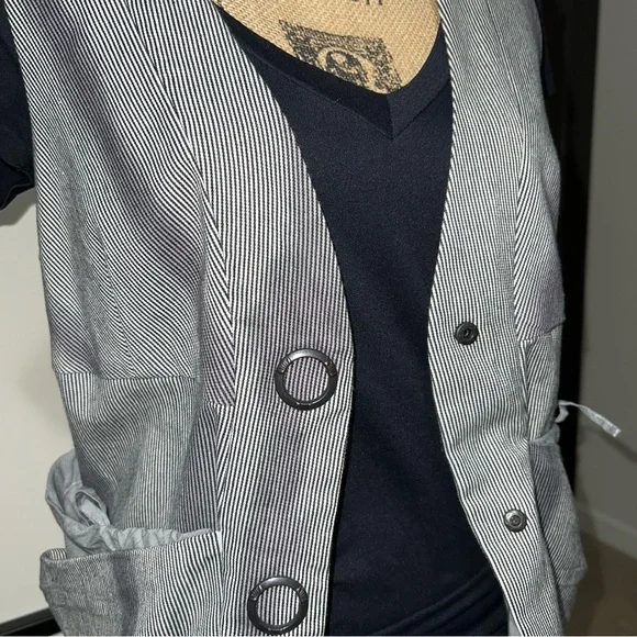 L.A.M.B. Pin Stripe Vest (RARE)-G/L-NWOT - Picture 5 of 16